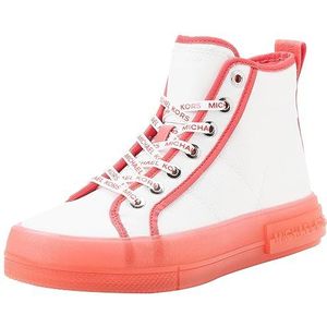 Michael Kors Evy High Top Sneakers voor dames, geranium, 41.5 EU