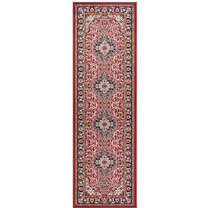 Nouristan Skazar Isfahan laagpolig tapijt in oosterse look, 80x250 cm