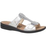 Ganter dames sonnica-e slippers, zilver, 35 EU Smal