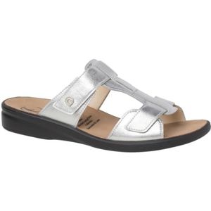 Ganter dames sonnica-e slippers, zilver, 35 EU Smal