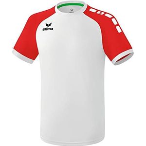 Erima Zenari 3 0 Shirt Korte Mouw Heren - Wit Rood