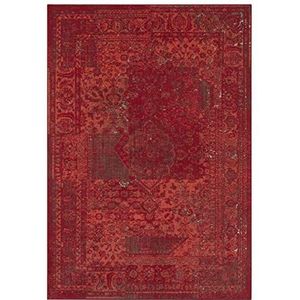 Hanse Home Designer velours tapijt Plume rood bruin, 160x230 cm