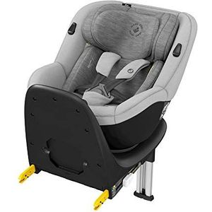 Maxi-Cosi Mica 360° Draaibare Autostoel met ISOFIX base, Achterwaarts- en voorwaarts, Vanaf de geboorte tot aan 4 jaar, 40-105 cm, 18 kg, Authentic Grey (Grijs)