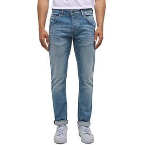 MUSTANG Michigan Tapered Jeans voor heren, blauw, 34W x 36L