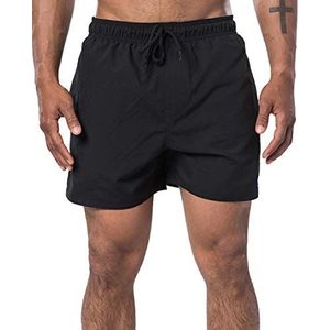 Rip Curl - Zwemshort Volley Offset 15 inch voor heren - polyester - volley-snit - zijzakken - comfortabel, zwart, XL