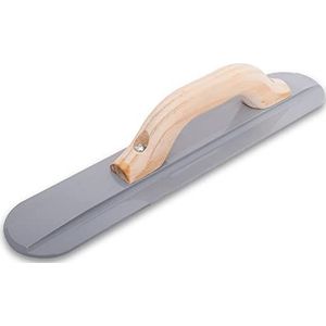 Marshalltown 141 hand gladder met houten handvat, magnesium, voor vloer en beton, grootte van de gladder: 305x79 mm,Zilver