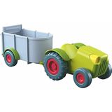HABA 303131 Little Friends Tractor and Trailer Toy