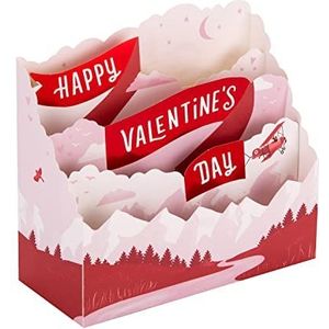 Hallmark Valentijnskaart voor iemand van wie je houdt - 3D tweedekker bericht ontwerp roze en wit 25565670