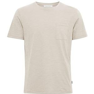 CASUAL FRIDAY Thor Slub Yarn Tee T-shirt voor heren, 154503_chateau grijs, M