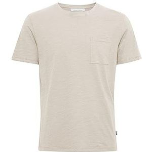 CASUAL FRIDAY Thor Slub Yarn Tee T-shirt voor heren, 154503_chateau grijs, XL