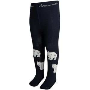 Sterntaler panty wol, marineblauw, 104
