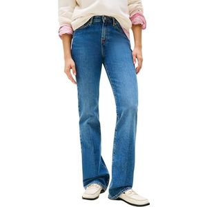 Tommy Hilfiger Bootcut voor dames, Denim (Flo), 26W / 34L