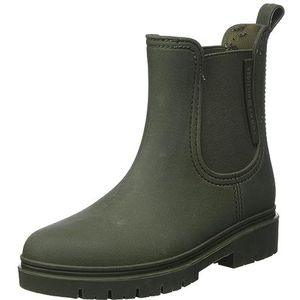 Tommy Hilfiger Essential Tommy Rainbootie Fw0fw07471 lage laars voor dames, Khaki Legergroen, 38 EU
