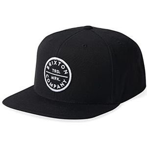 Brixton Heren Pledge Mp Mesh Cap, zwart, One size