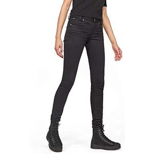 G-STAR RAW D-STAQ 5-Pocket Mid Waist Skinny Jeans voor dames, blauw (Rinsed D06729-8970-082), 26W x 34L