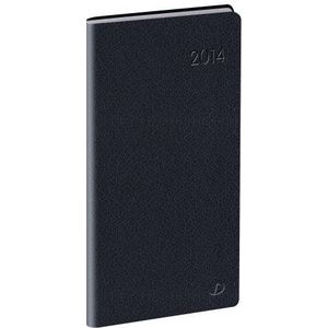 Quo Vadis - Agenda - Spiraal - 2025 - Planital - Weekplanner - Frans - Soho - Zwart - 12 maanden en 1/2 van half december tot december - 8,8x17 cm - Clairefontaine ivoorkleurig papier