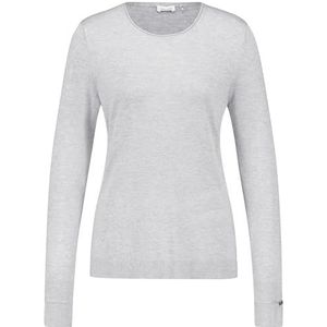 GERRY WEBER Pullover 1/1 mouw, Silver Grey Melange, 44