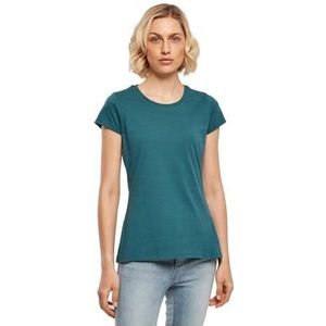 Build Your Brand T-shirt voor dames, Turkoois, 4XL