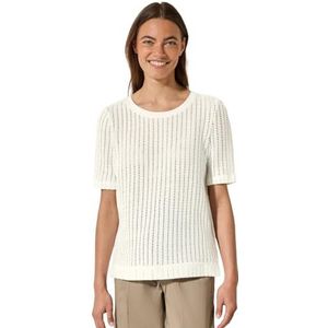 Cecil T-shirt voor dames, Vanilla White, XL