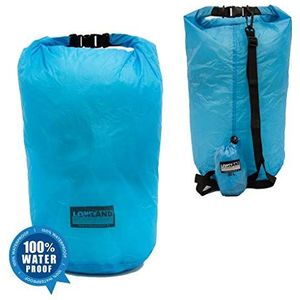 Lowland Outdoor Unisex-Adult, L436 Dry Bag, Blauw, 20 Liter