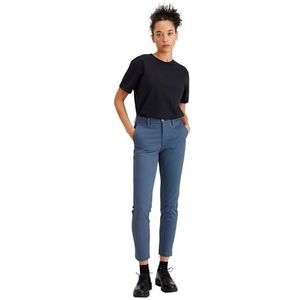 Dockers Weekend Chino Skinny Casual Chino's Dames Vintage Indigo 32 Tall, vintage indigo, 32/Hoog