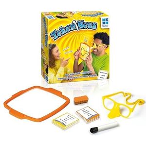Tekenneus - Hilarisch gezelschapsspel voor de hele familie - Geschikt voor kinderen vanaf 7 jaar - Teken met je neus!