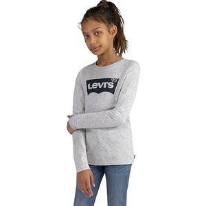 Levi's - Lvg L/S Batwing Tee - Grijs Heather - Longsleeve
