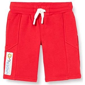 Sigikid Casual shorts voor jongens, Rot/Truck Stop, 98 cm