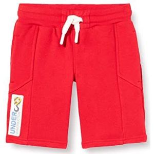 Sigikid Casual shorts voor jongens, Rot/Truck Stop, 104 cm