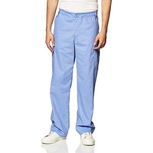 Dickies Women's EDS Signature Scrubs Missy Fit Pull-On Cargo Pant, Ceil Blue, 5X-Large