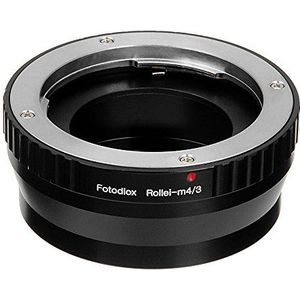 Fotodiox Lens Mount Adapter, Rolleiflex SL35, Rollei 35mm Lens naar Micro Vier Thirds Systeem Camera e.g. Panasonic Lumix, BMPCC