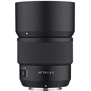 Samyang 75mm F1.8 AF APS-C compacte telelens voor Fuji X (SYIO75AF-FX)