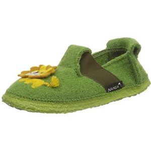 Nanga Kinderpantoffels Jungle Kings voor kinderen, uniseks, lichtgroen, 32 EU