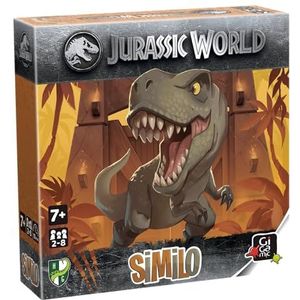 SIMILO Jurassic World – sfeerspel – coöperatief aftrekspel voor het hele gezin – van 2 tot 8 spelers – vanaf 7 jaar