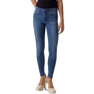 VERO MODA Vrouwelijke slim fit jeans VMALIA MR S Shape J VI3292 GA NOOS, blauw (medium blue denim), S/30L