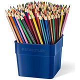 Staedtler Noris 187 T144 milieuvriendelijke pennen. Doos met 144 kleurpotloden in 12 kleuren.