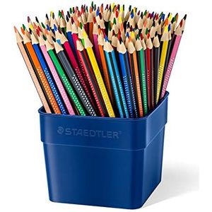 Staedtler Noris 187 T144 milieuvriendelijke pennen. Doos met 144 kleurpotloden in 12 kleuren.