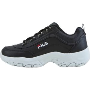 Fila Strada Low Kids, gymschoenen voor meisjes en meisjes, Zwart, 28 EU