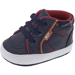 Chicco Enkellaarsjes met elastische veters, modieuze laarzen, blauw, 18 EU, Blauw, 18 EU