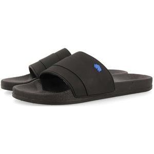 GIOSEPPO BORGETTO Teenslippers voor heren, zwart, maat 40, Zwart, 40 EU