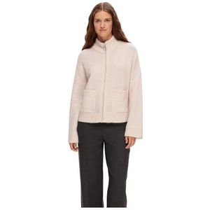 Selected - Sia - Cardigan - Grijs - 43% Wol, 30% Alpaca, 23% Nylon