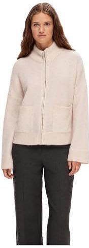 Selected - Sia - Cardigan - Grijs - 43% Wol, 30% Alpaca, 23% Nylon