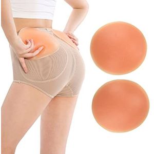 AFLIFLI Silicone Butt Pads for Women – Reusable 1 Pair Hip Enhancer Inserts, Invisible Booty Lifter Shapewear Pads for Jeans, Dresses & Everyday Outfits