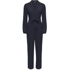 ONLNOVA LIFE VIS L/S ZIRA JUMPSUIT SOLID, night sky, XS