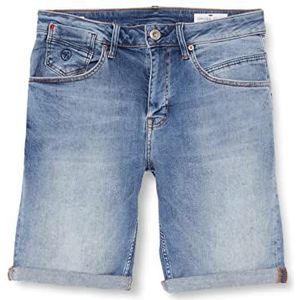 Cross Jeans heren Jim Shorts, Light Blue, Regular