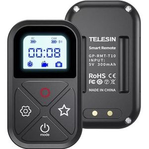 Telesin Afstandsbediening voor GoPro Hero 11/10/9/8/MAX (GP-RMT-T10)