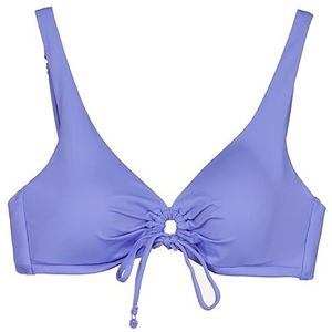 women'secret Dames bikinitop met grote capaciteit, blauw, blauwe print, 95D