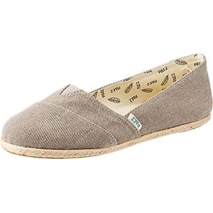 Paez Unisex Ballerina espadrilles, grijs, 41 EU