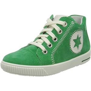 Superfit Jongens Moppy sneakers, Groen wit, 19 EU