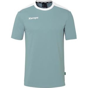 Kempa Emotion T-shirt 27, aqua/wit, large heren, aqua/wit, L